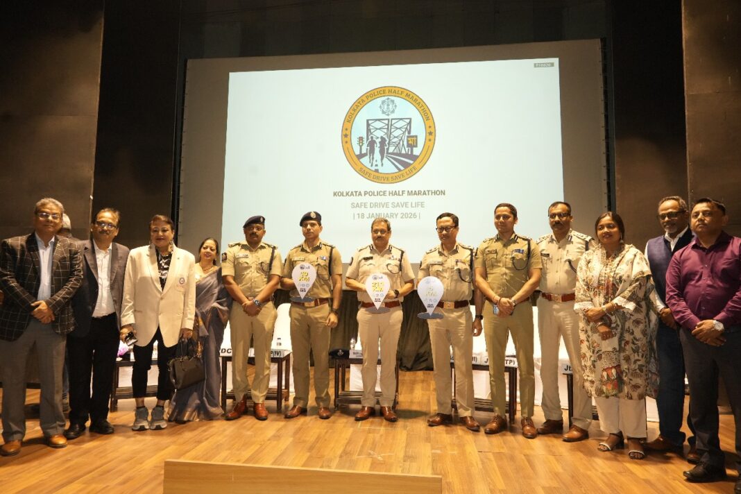 কলকাতা পুলিশ সেফ ড্রাইভ সেভ লাইফ হাফ ম্যারাথন ২০২৬! ওয়ার্ল্ড মাস্টার্স অ্যাথলেটিক্স চ্যাম্পিয়নশিপের কোয়ালিফায়ার ইভেন্ট