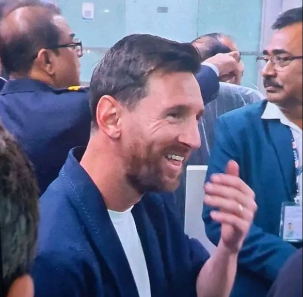 কলকাতায় পা রাখলেন লিয়োনেল মেসি! মেসির ভারত সফরের নাম ‘গোট ট্যুর অফ ইন্ডিয়া’