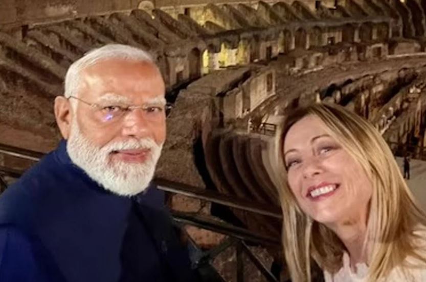 ‘রোমে স্বাগত, আমার বন্ধু!’ প্রধানমন্ত্রী নরেন্দ্র মোদির সঙ্গে ইটালির প্রধানমন্ত্রী জর্জিয়া মেলোনির সুসম্পর্ক