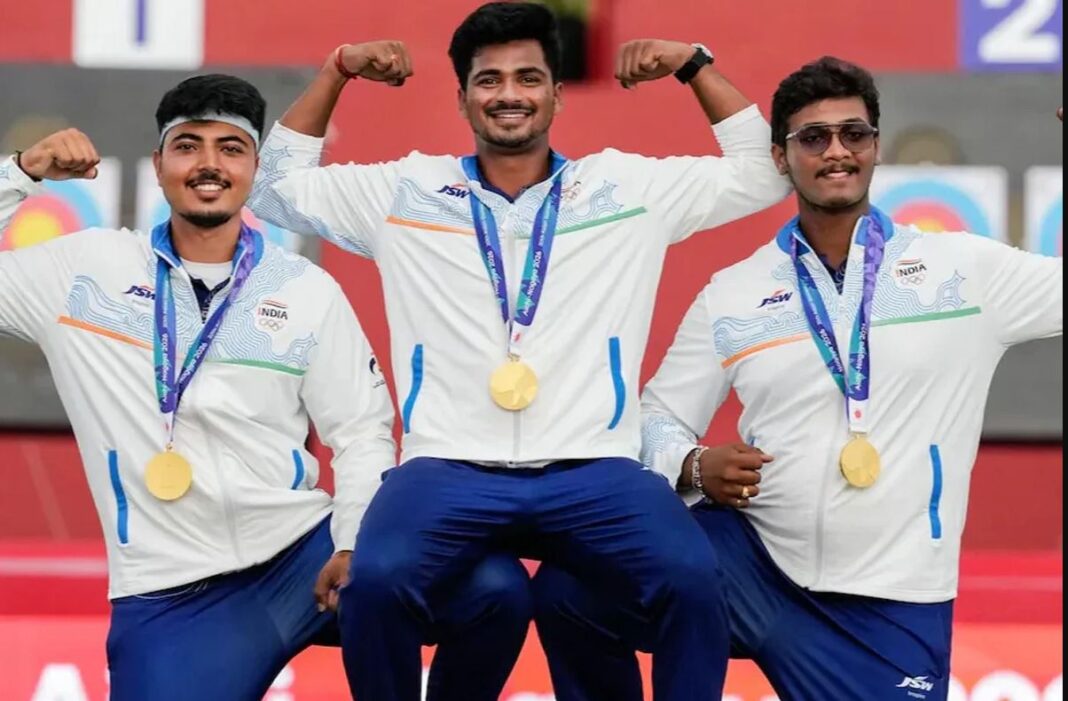 লক্ষ্যভেদে সোনালি ঝড় ভারতের! শুটিং এবং তিরন্দাজিতে নজির গড়লেন নীরু ধান্ধা-কুশল দালালরা লক্ষ্যভেদে সোনালি ঝড় ভারতের! শুটিং এবং তিরন্দাজিতে নজির গড়লেন নীরু ধান্ধা-কুশল দালালরা